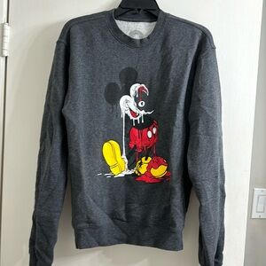 Alex Pardee Mickey Mouse horror gore sweatshirt